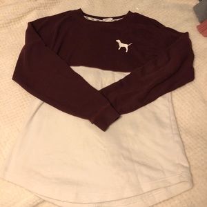 Victorias Secret long-sleeve long tee